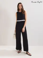 Phase Eight Black Audrey Jumpsuit (H42817) | $275