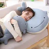 在飛比找樂天市場購物網優惠-鯨魚 藍鯨 絨毛 動物公仔 卡通抱枕 玩偶娃娃 超軟睡覺抱枕