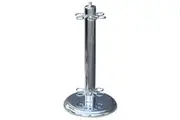 Metal Pool Snooker Billiard Table Cue Floor Stand Rack Chrome