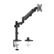 Brateck Single 17"-35" Monitors Mount Desk Heavy-Duty Aluminum Gas Spring Arm