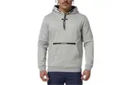 King Gee Mens Trademark Tech Work Hoodie K15014 - Grey/Marle
