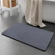 GGP Blue Quick Dry Absorbent Non Slip Bath Rug For Bathroom, Kitchen & Entryway 60X90Cm