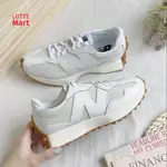 特價 NEW BALANCE 327 白卡其 皮革 男鞋 女鞋 慢跑鞋 焦糖底 NB327 運動鞋 WS327LA