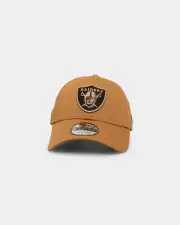 [New Era] New Era Las Vegas Raiders Core 9forty Casual Strapback Wheat/black - Size ONE ONE Wheat