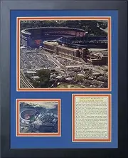 Legends Never Die Shea Stadium and Citi Field Framed Photo Collage, 11 x 14-Inch