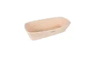 Bakemaster Rectangle Rattan Proving Basket 30X15X8cm