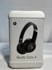 Beats by Dr. Dre Solo 4 Black Wireless Active Noise Cancelling On-Ear Headphones
