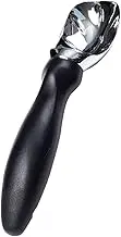 UTHCLO Ice Cream Scoop Stainless Melon Ball Maker Melon Maker Watermelon Spoon Cookie Scoop Watermelon Scoopers Ice Cream Spade Watermelon Baller Scoop Dessert Ball Spoon Zinc Alloy Black