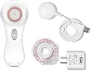 Clarisonic Facial Cleansing Brush System, Mia 2 Sonic Scrubber Face with a New Brush Head (White)