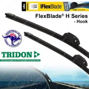 Pair Tridon FlexBlade Frameless Wiper Blades for Nissan GT-R R35 2009-2012