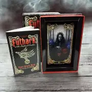 Futhark of the Shadowed Feather Runic Oracle Norse Viking Tarot Rune Card Deck