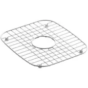 Undertone 12-1/4 in. x 13-3/4 in. Bottom Sink Bowl Rack in Stainless Steel
