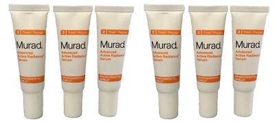 6 x Murad Advanced Active Radiance Serum (0.33 oz/ 10mL)