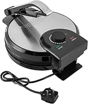 1200W Electric Roti Maker, Non-Stick Tortilla & Chapati Press with Temperature Control, Double-Sided Heating, Indicator Lights & Anti-Scalding Handle, AU Plug
