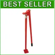 Portable 36-Inch Red Post Puller - Maximize Leverage with Alloy Steel Handle