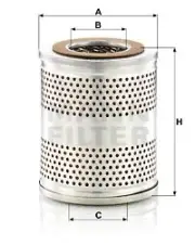 Filter, operating hydraulics fits: JOHN DEERE Series 2050 2150/2350/2255/2550