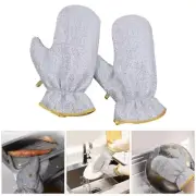 Household Reusable Gloves Wire Kitchen Dishwashing Gloves