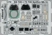 1/72 Eduard #SS728 Spitfire Mk.Vc Zoom Details For Airfix Kit