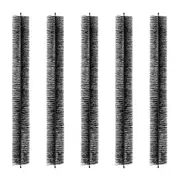 Gutter Brush, 15 Feet Total Length 4.33 inch Diameter Gutter Cleaning Tools, Ground-Level Gutter Brush Leaf Guard for 5 Inch Gutters, Easily Clear roof Leaves and Debris, 5