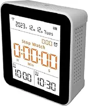 Air Quality Monitor, 14 in 1WiFi Air Quality Monitor Indoor CO2 Detector CO2/CO/TVOC/HCHO/PM2.5/PM1.0/PM10/Temperature/Humidity APP Control for Living Rooms, Kitchens, basements, Offices(Blue)