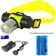 Headlamp Torch Toy Car 3.7V 2 Slot Battery Charger Rechargeable 81650 Flat Top