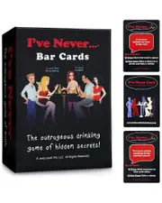 Ideas Never implemented I've Never Bar Cards: Party Conversation Starter NoSize NoColor
