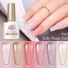 BORN PRETTY Jelly Gel Nail Polish Semi-transparent Soak Off UV LED Gel Varnish
