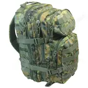 FLECKTARN CAMO Molle RUCKSACK Assault Small 20L BACKPACK Tactical Army Day Pack