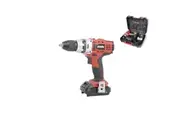 ZION 18V Cordless Drill BMC Pack Includes 2x2AH Li-ion Batteries Charger Bits Accessories