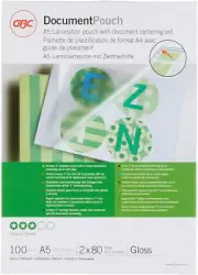 A5 80 Micron Laminating Pouch (Pack of 100)