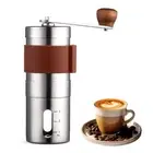 Manual Coffee Bean Grinder Ceramic Burr Core Nut Mill Hand Tool Stainless Steel