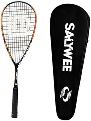 kowaku Squash Racket Paddle Equipment Tear Drop Squash Racquet for Gym Outdoor Travel Indoor