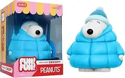 [Super7] Fun! Fun! Peanuts Snoopy (Puffy Coat) Vinyl Figure - 5" Peanuts Action Figure - Classic Cartoon Fans Collectibles & Retro Toys - Cartoon Model for Collectors & Display Figurine - Comic Strips
