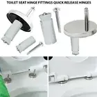 Closestool Replacement Hinges Fittings Screws Toilet Seat Hinge Toilet Linker