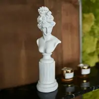 在飛比找樂天市場購物網優惠-維納斯擺件北歐女神人物頭像雕塑創意家居客廳酒柜桌面裝飾品擺設