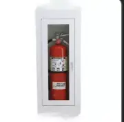 Potter Former Fire Pro Extinguisher Cabinet Case With Glass Brand NEW