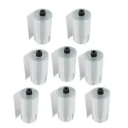 EKS EKS-S Zip Off Film Roll Refills 36mm 8 Pack Clear