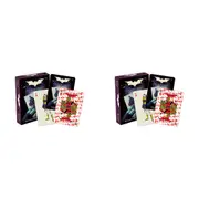 2PK Aquarius The Dark Knight Joker Playing Cards Poker Gamiing Standard Deck Set