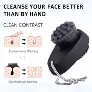 Removal Facial Scrub Cleanser Face Cleansing Brush Double-Sided Pore Clean