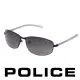 POLICE 都會復古飛行員太陽眼鏡 (質感黑)POS8697-531X