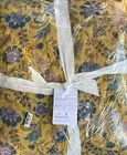 Pottery Barn Bette Floral Quilt Yellow Blue Full/Queen Reversible - New