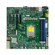 Supermicro X13 MicroATX MB Catlow UP RPL-E Xeon E LGA1700 - Mainboard