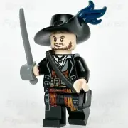 LEGO® Pirates of the Caribbean Captain Hector Barbossa Minifigure Pirate 4181