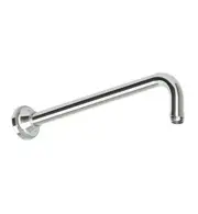 NEW Zucchetti Agora 2 1/8" Wall Mount Shower Arm Z92970.1900C8 Chrome
