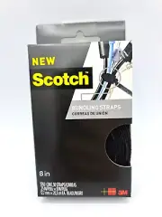 Scotch™ 3M Reusable Cable Ties / Bundling Straps. 30 pcs 1/4" x 8" Free Ship