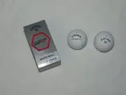 2 New Callaway Chrome Soft X LS Triple Track Technology White Golf Balls