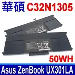 ASUS 華碩 C32N1305 電池 6芯 11.1V 50WH UX301 UX301L UX301LA UX301LA4500 C32NI305