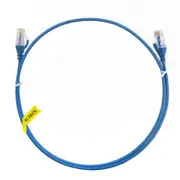 Cat6 Ultra Thin Lszh Ethernet Network Cable Blue