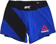 Reebok UFC Crossfit Women's Blue Octagon Speedwick Fight Night Long Shorts