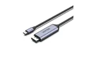 UNITEK 1.8m USB-C DisplayPort 1.4 Cable in Aluminium Housing. Supports Res up to